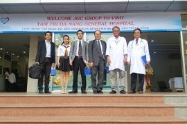 Đại diện tập đoàn JGC Nhật Bản tham quan Bệnh viện Đa khoa Tâm Trí Đà Nẵng
